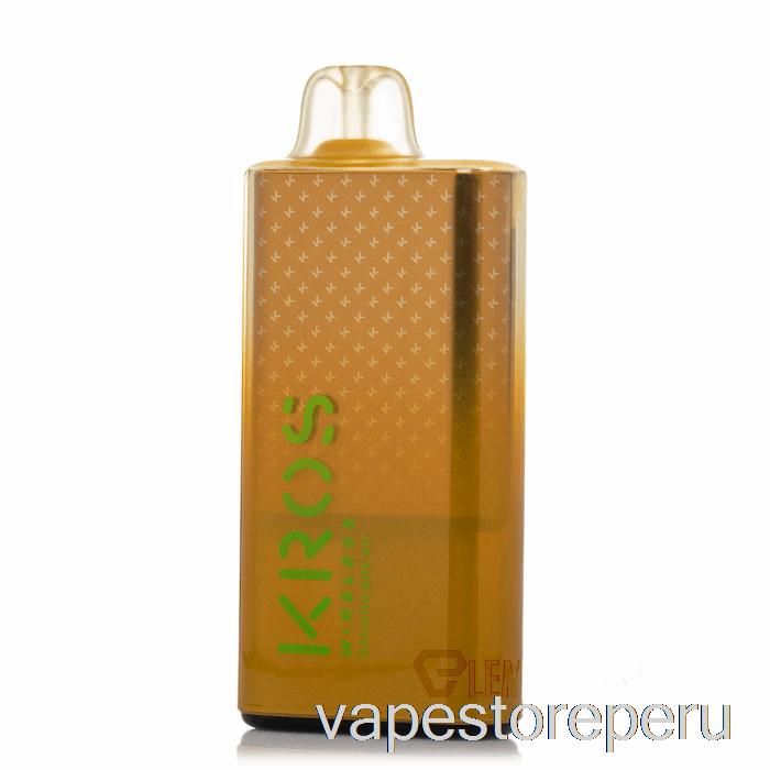 Vape Sin Nicotina Peru Kros Wireless 9000 Pan De Plátano Desechable